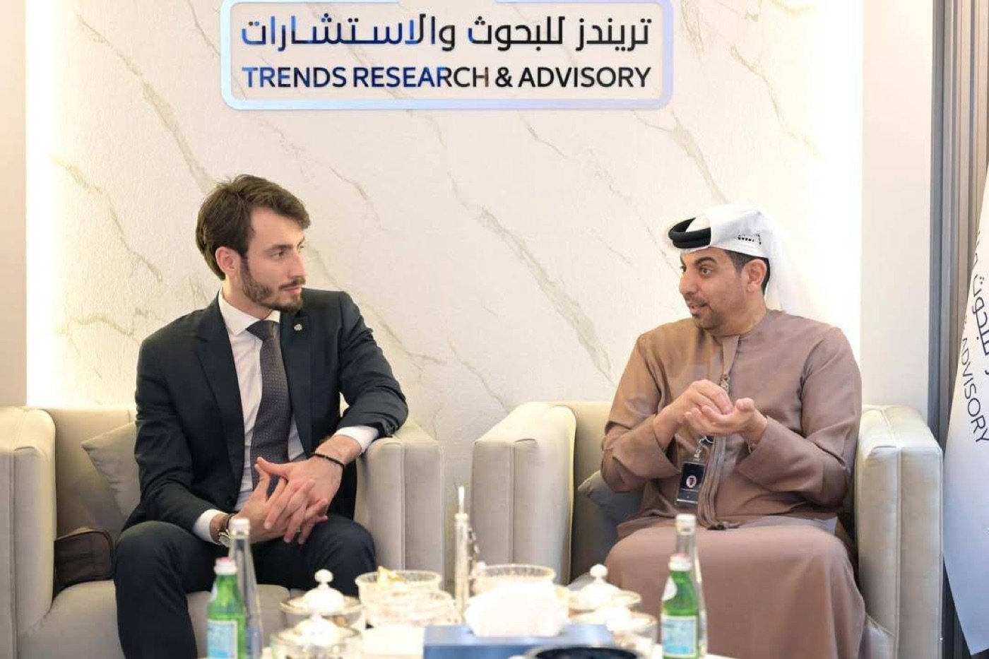 مباحثات في مركز تريندز للبحوث والاستشارات