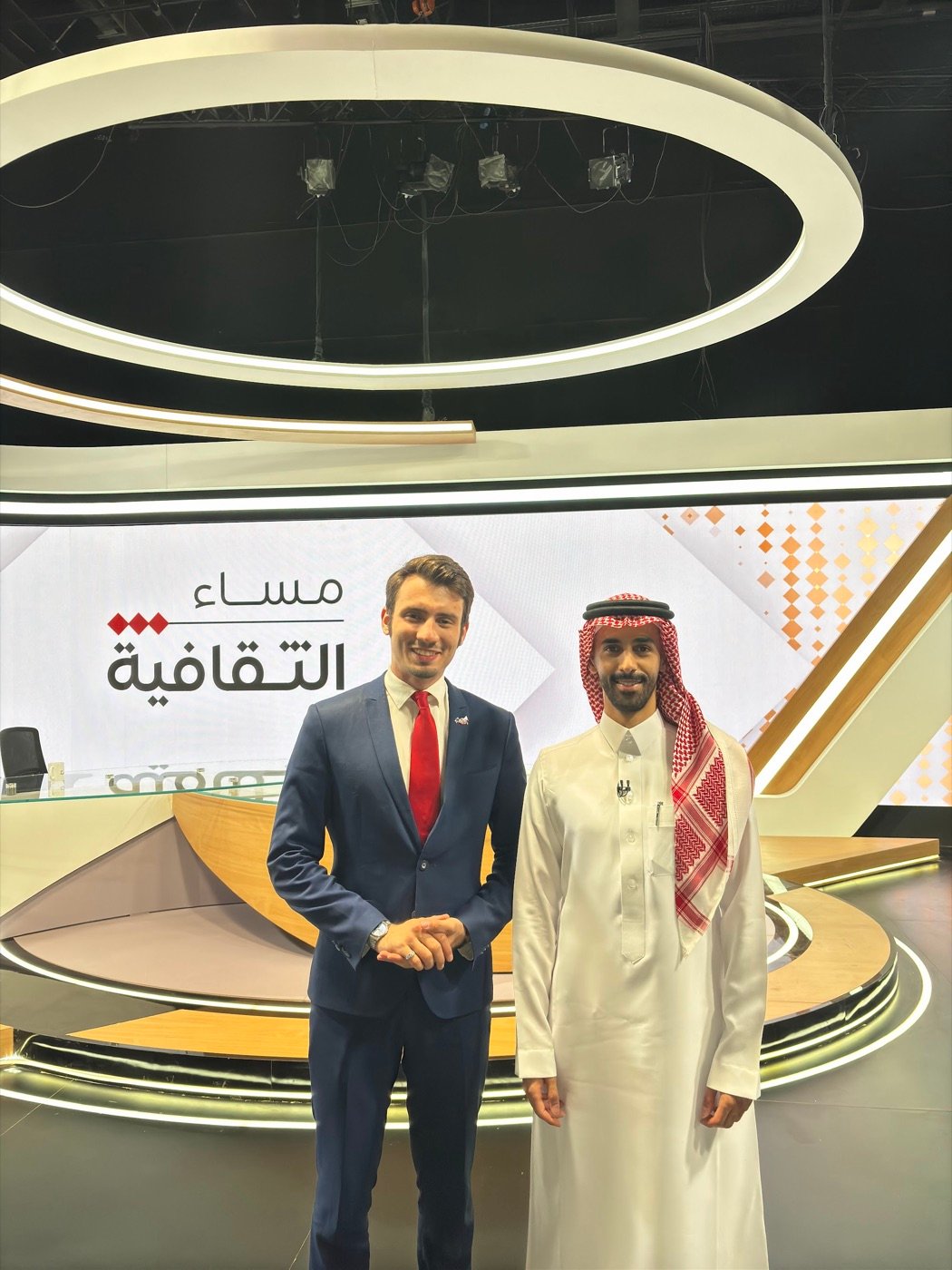 في استوديو برنامج «مساء الثقافية»